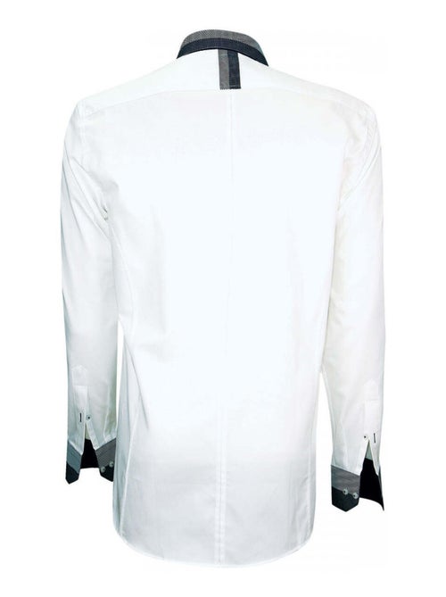 Chemise bi-matiere YORK - Kiabi