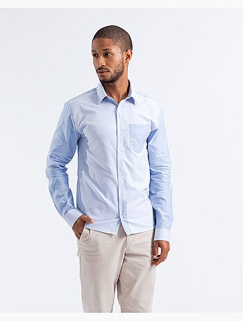 Chemise Bicolore Slim - New Man