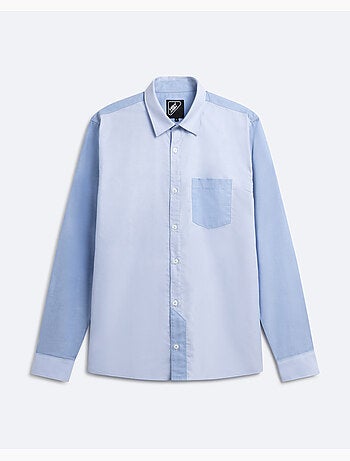 Chemise Bicolore Slim - New Man