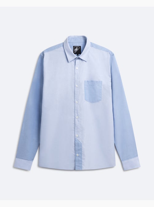 Chemise Bicolore   Slim - New Man - Kiabi