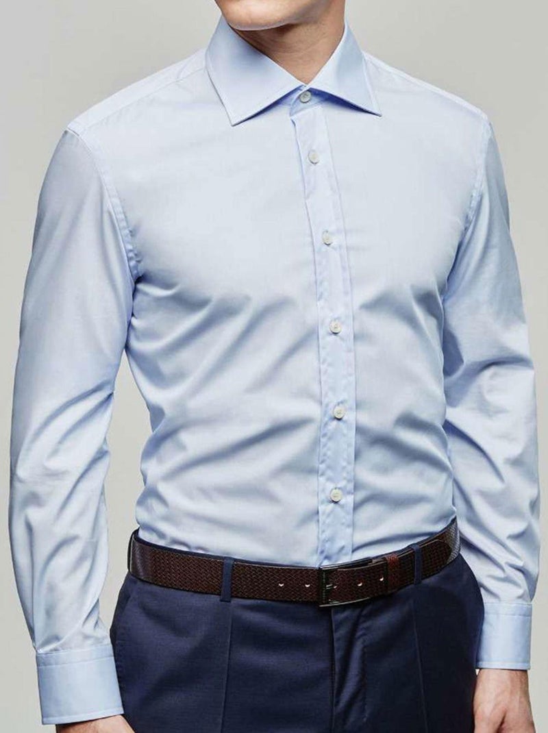 Chemise Bill Tornade Bill Tornade Bleu ciel - Kiabi