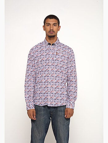 CHEMISE BLACK& CO FLOWERS