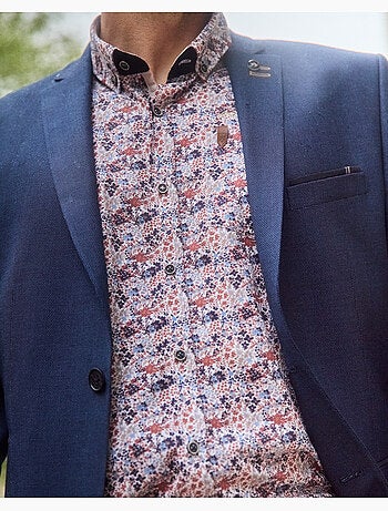 CHEMISE BLACK& CO FLOWERS