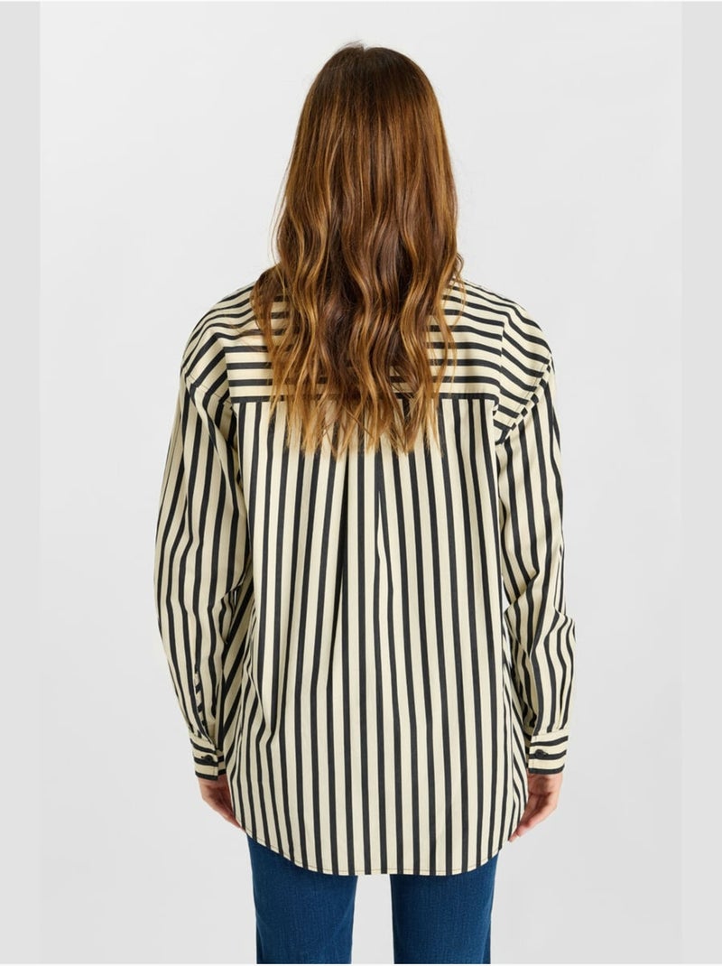 Chemise BLAKA 'Le Temps Des Cerises' Noir - Kiabi