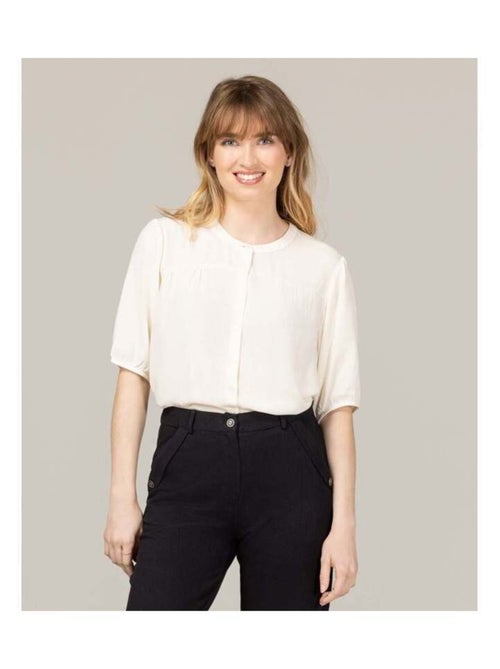 Chemise blanc cassé Femme - Kiabi