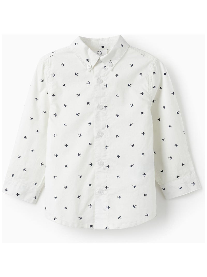 Chemise blanche manches longues SPRING BEGINS Blanc - Kiabi