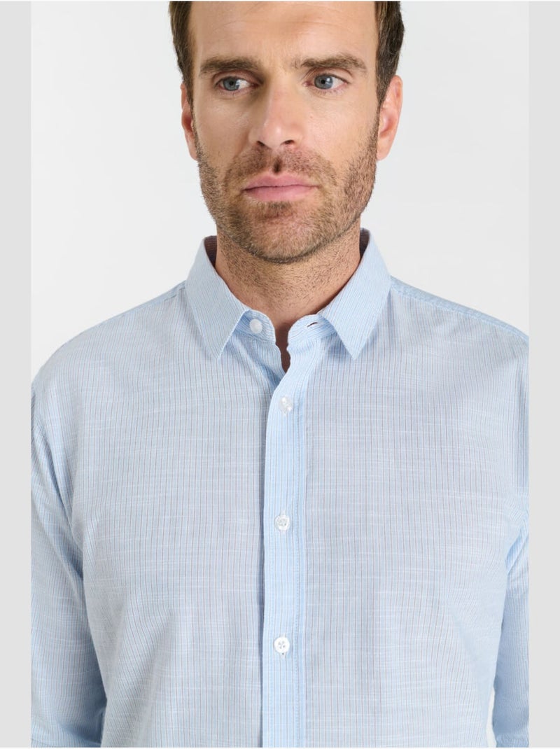 Chemise BLAT 'Le Temps Des Cerises' Bleu - Kiabi