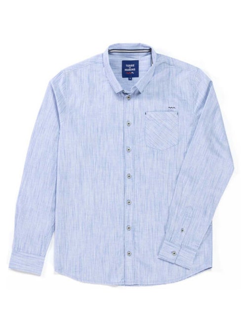 Chemise bleu ciel Homme - Kiabi
