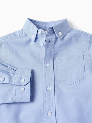 Chemise Manches Longues Bébé 2025 - Uni, Hiver, Taille Selon Âge