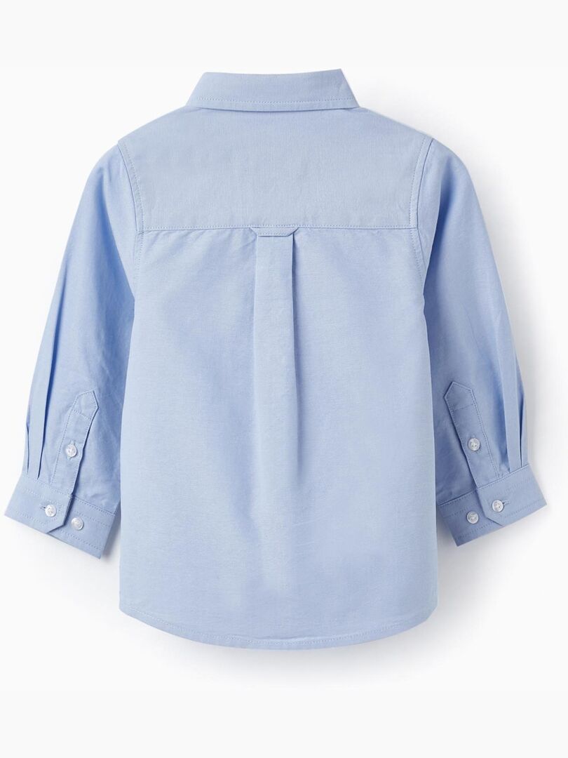 Fabriqué En Italie-4 Body Pour Bébé Avec Manches Courtes 100 % Coton (blanc Ou Fantaisie) - Bleu - 86 Cm