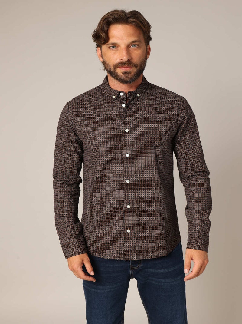 Chemise BOGART Noir - Kiabi