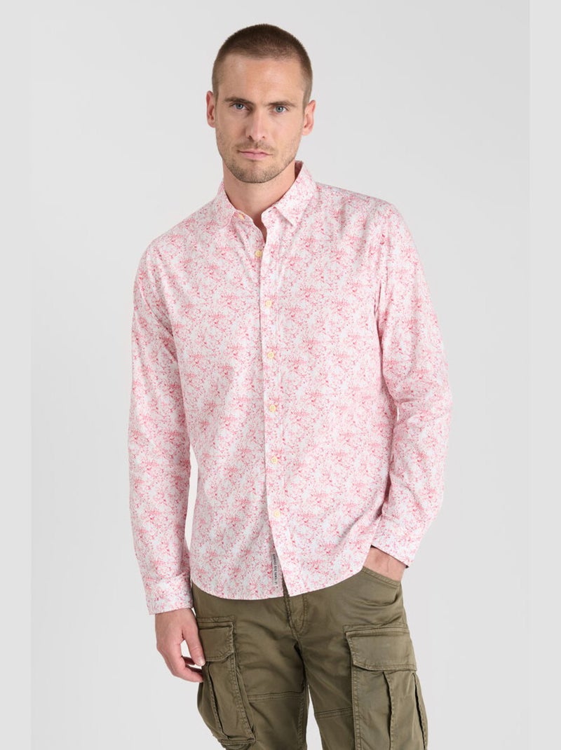 Chemise BOTIX 'Le Temps Des Cerises' Blanc - Kiabi