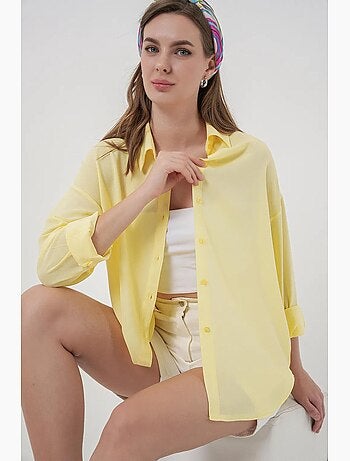 Chemise boutonnée à col de chemise bdart