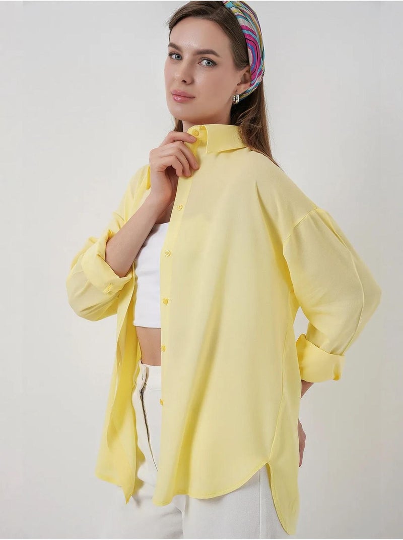 Chemise boutonnée à col de chemise bdart Ambre - Kiabi