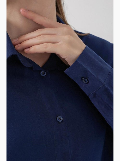 Chemise boutonnée à col de chemise bdart - Kiabi Chemise boutonnée à col de chemise bdart - Kiabi