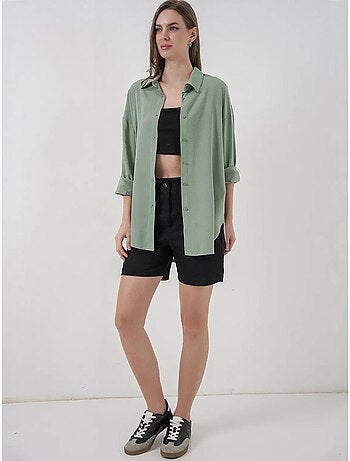 Chemise boutonnée à col de chemise bdart