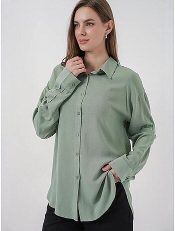 Chemise boutonnée à col de chemise bdart