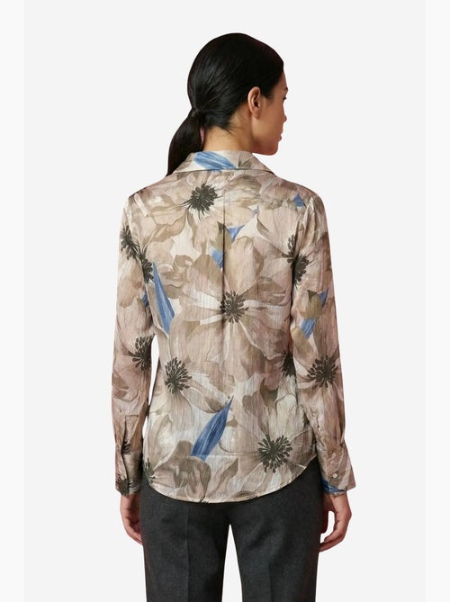 Chemise boutonnée à imprimé floral ma mode my fashion - Kiabi Chemise boutonnée à imprimé floral ma mode my fashion - Kiabi