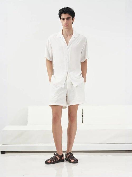 Chemise boutonnée à manches courtes giesto - Kiabi Chemise boutonnée à manches courtes giesto - Kiabi