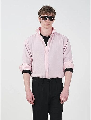 Chemise boutonnée à manches longues oversize giesto