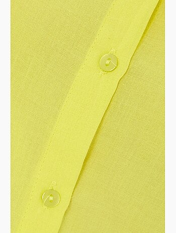 Chemise boutonnée à manches longues surdimensionnée hiccup