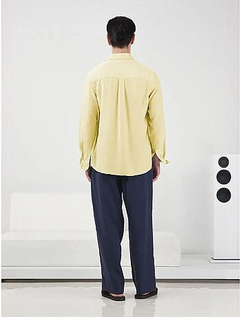 Chemise boutonnée coupe classique giesto