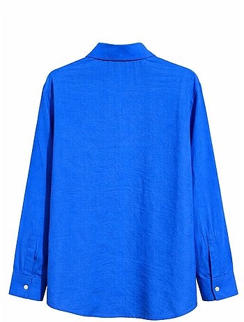 Chemise boutonnée coupe décontractée avec poche mixray