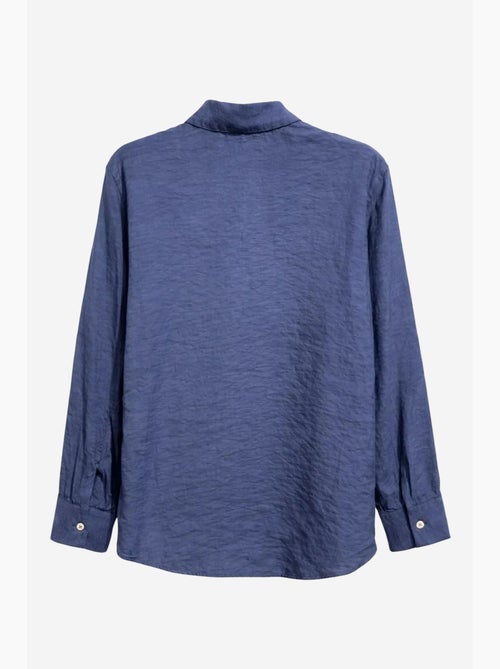 Chemise boutonnée coupe décontractée avec poche mixray - Kiabi Chemise boutonnée coupe décontractée avec poche mixray - Kiabi