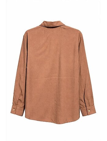 Chemise boutonnée coupe décontractée avec poche mixray