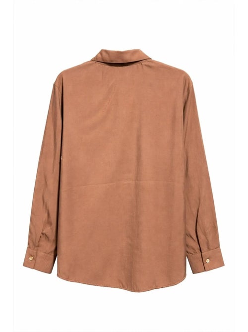 Chemise boutonnée coupe décontractée avec poche mixray - Kiabi