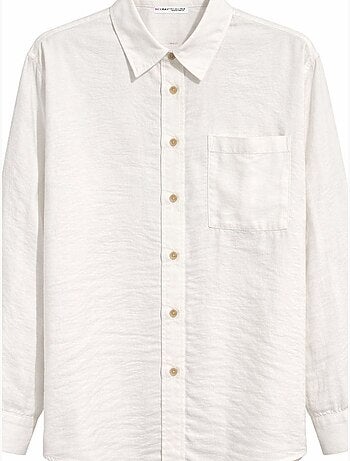 Chemise boutonnée coupe décontractée avec poche mixray