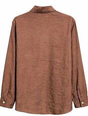 Chemise boutonnée coupe décontractée avec poche mixray
