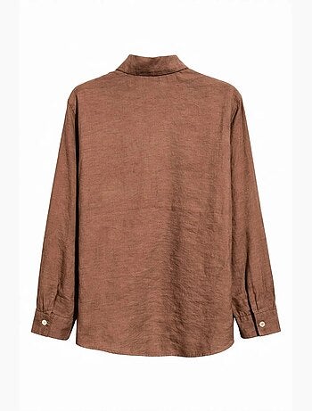 Chemise boutonnée coupe décontractée avec poche mixray