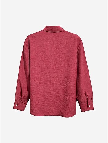 Chemise boutonnée coupe décontractée avec poche mixray