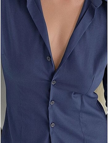 Chemise boutonnée élégante à manches longues hiccup