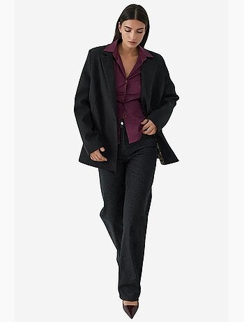 Chemise boutonnée élégante à manches longues hiccup