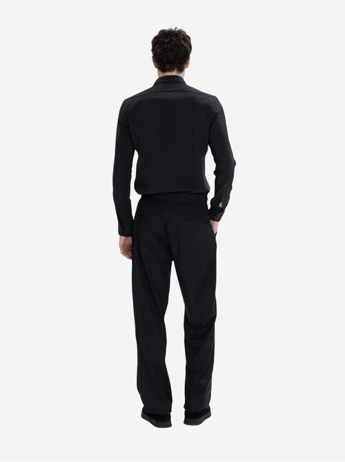 Chemise boutonnée en popeline coupe slim giesto - Kiabi Chemise boutonnée en popeline coupe slim giesto - Kiabi