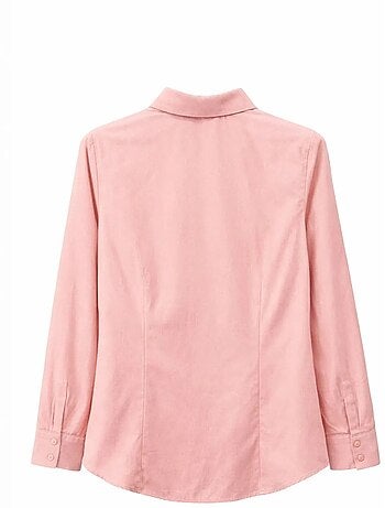Chemise boutonnée en popeline coupe slim mixray