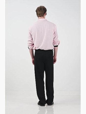 Chemise boutonnée oversize à manches longues giesto