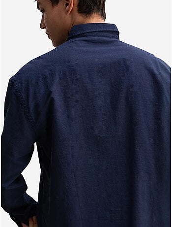 Chemise boutonnée oversize en coton giesto