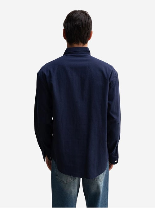 Chemise boutonnée oversize en coton giesto - Kiabi Chemise boutonnée oversize en coton giesto - Kiabi
