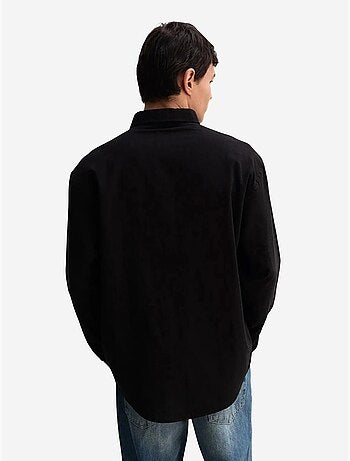Chemise boutonnée oversize en coton giesto