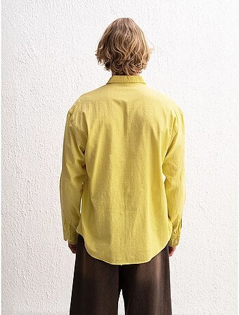 Chemise boutonnée oversize en coton giesto