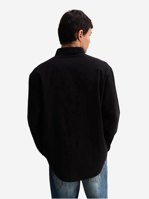 Chemise boutonnée oversize en coton giesto - Kiabi