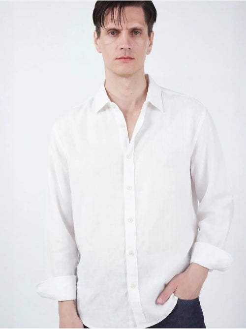 Chemise boutonnée oversize giesto à col chemise - Kiabi