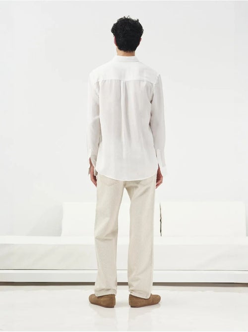 Chemise boutonnée unie giesto en tencel - Kiabi Chemise boutonnée unie giesto en tencel - Kiabi