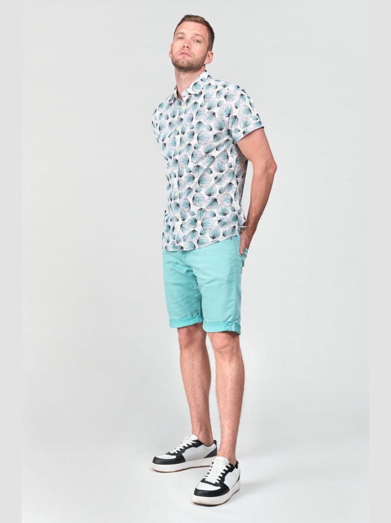 Chemise BREMO 'Le Temps Des Cerises' Blanc - Kiabi