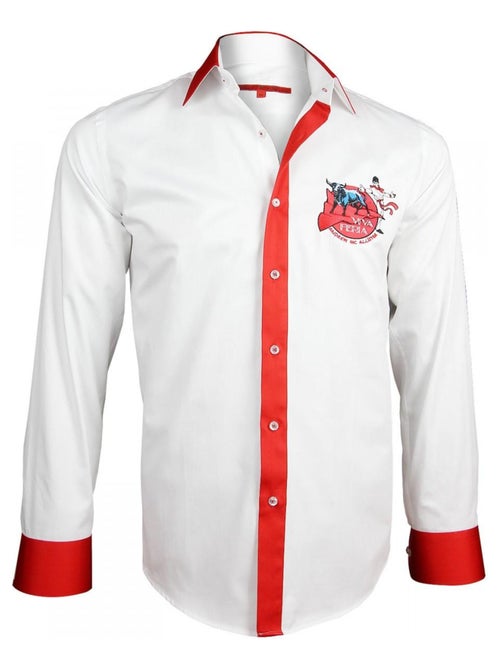 Chemise brodée FERIA - Kiabi