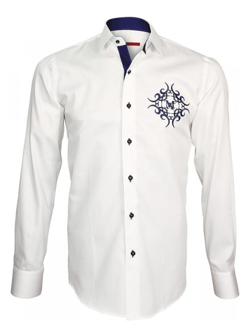 Chemise brodée HERALDIC - Kiabi