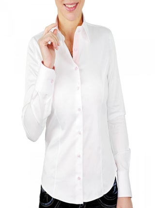 Chemise brodée LOVEBLANC